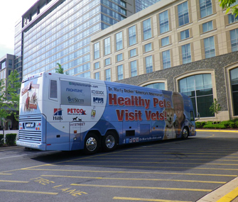 Dr. Marty Becker's Tour Bus